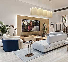 Premium interiors and spacious living areas